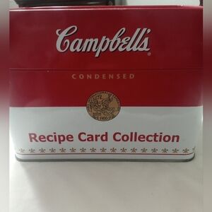 Campbell's Recipe Card Collection Tin